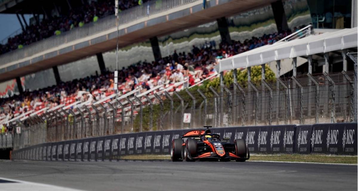 F2: ¿A qué hora y por dónde ver a Varrone en la carrera del Gran Premio de Barcelona?