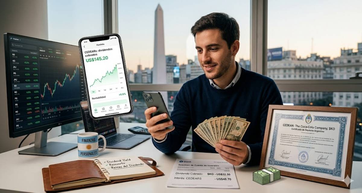 Del colchón a Wall Street: cómo cobrar intereses en dólares usando CEDEARs