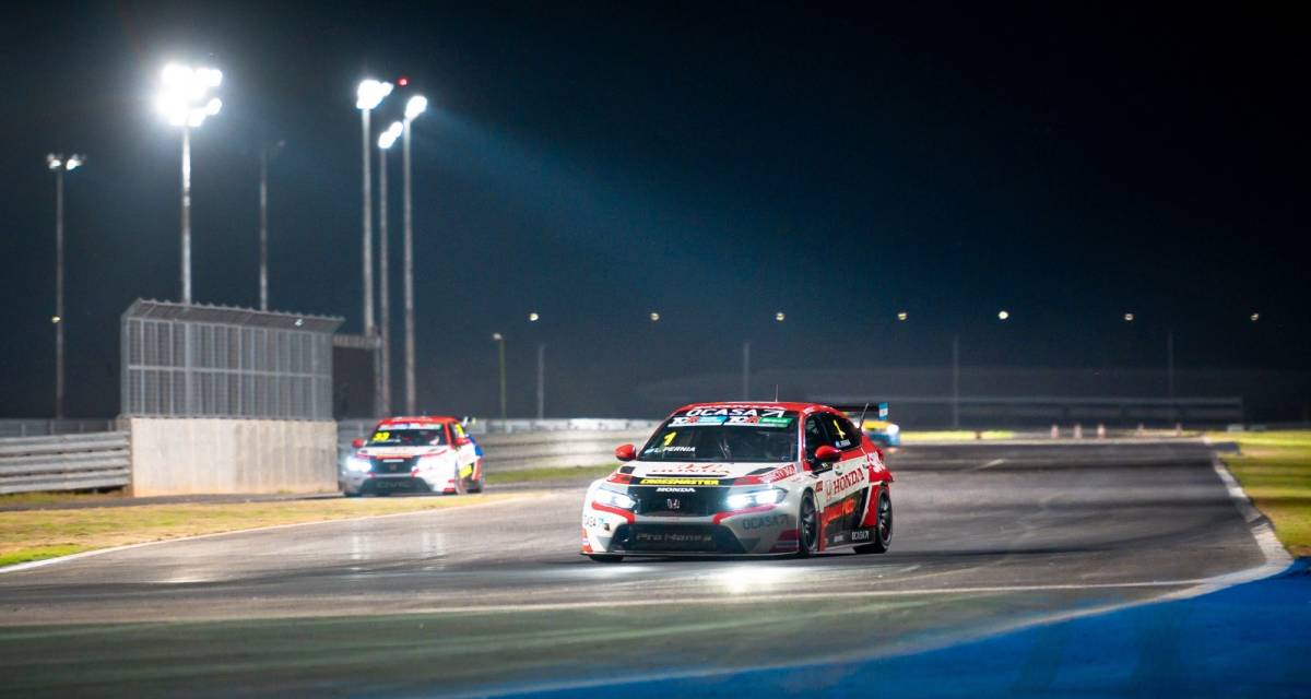 TCR South America: Leonel Pernía puso primera y se quedó con la FP1 en Cuiabá