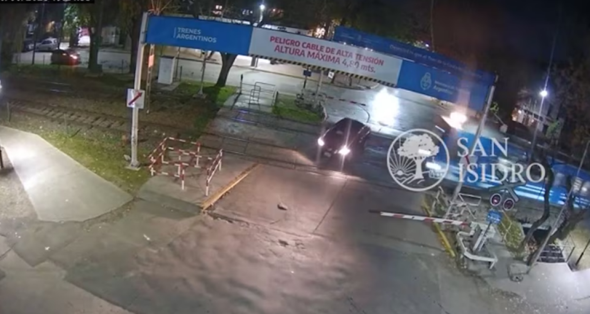 VIDEO: así fue el accidente de tren en el que falleció Ernestina Pais