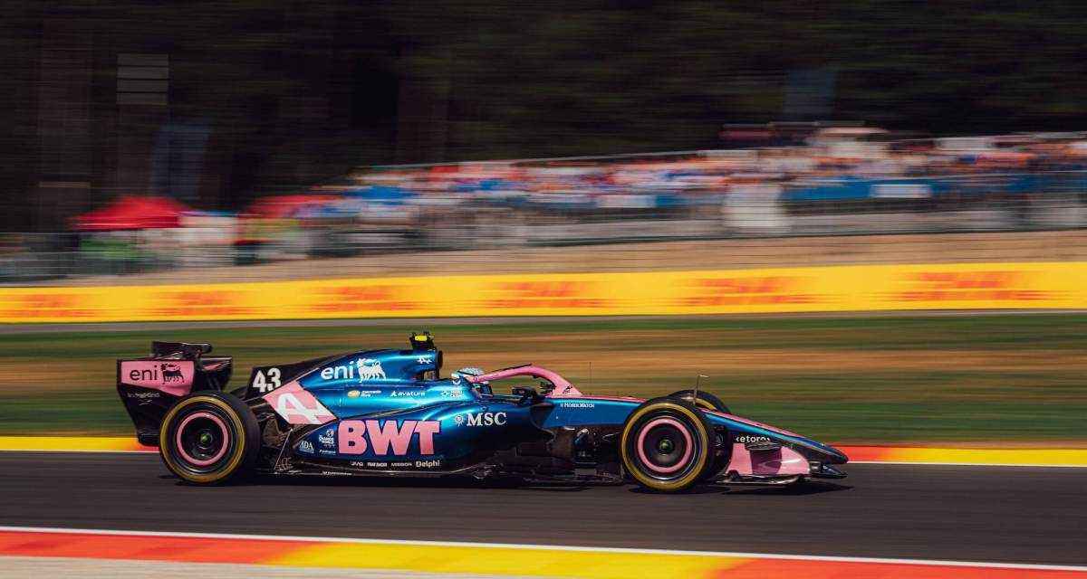 F1: Colapinto fue séptimo en la FP2 que terminó con un fuerte accidente de Gasly en Spa-Francorchamps