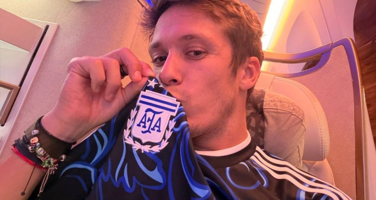 ¡Una locura! La particular cábala de Sacha Fenestraz para la final entre Argentina - España