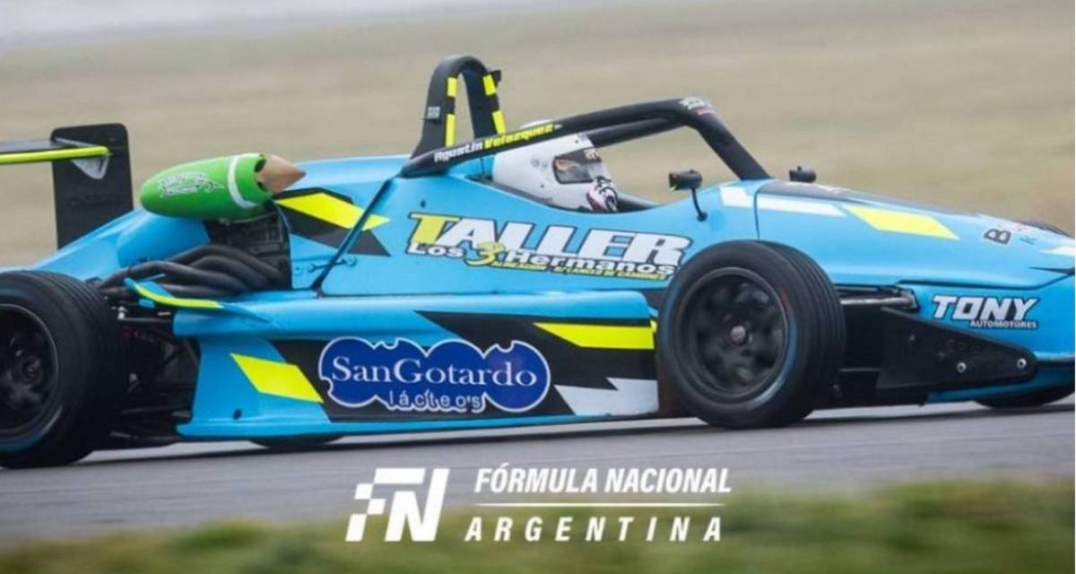 Fórmula Nacional: Agustín Velázquez regresa de la mano del Giavedoni Motorsport