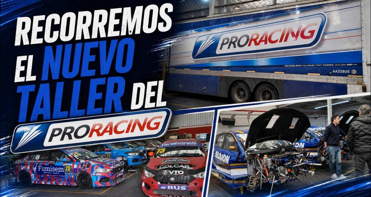 TC2000: ¿Cómo es el nuevo taller del equipo Pro Racing?