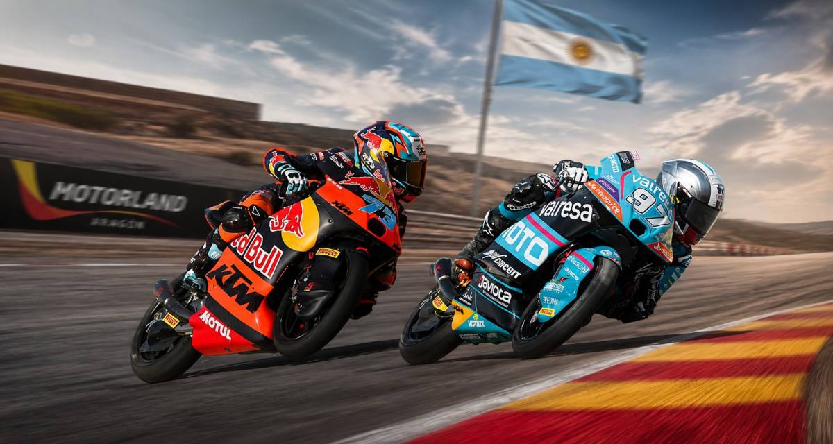 Moto3: Morelli rozó la pole en Aragón y Perrone también se metió en el Top 10