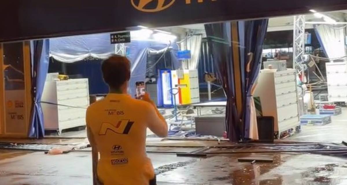 WRC: impactantes destrozos en el Rally del Paraguay tras un fuerte temporal