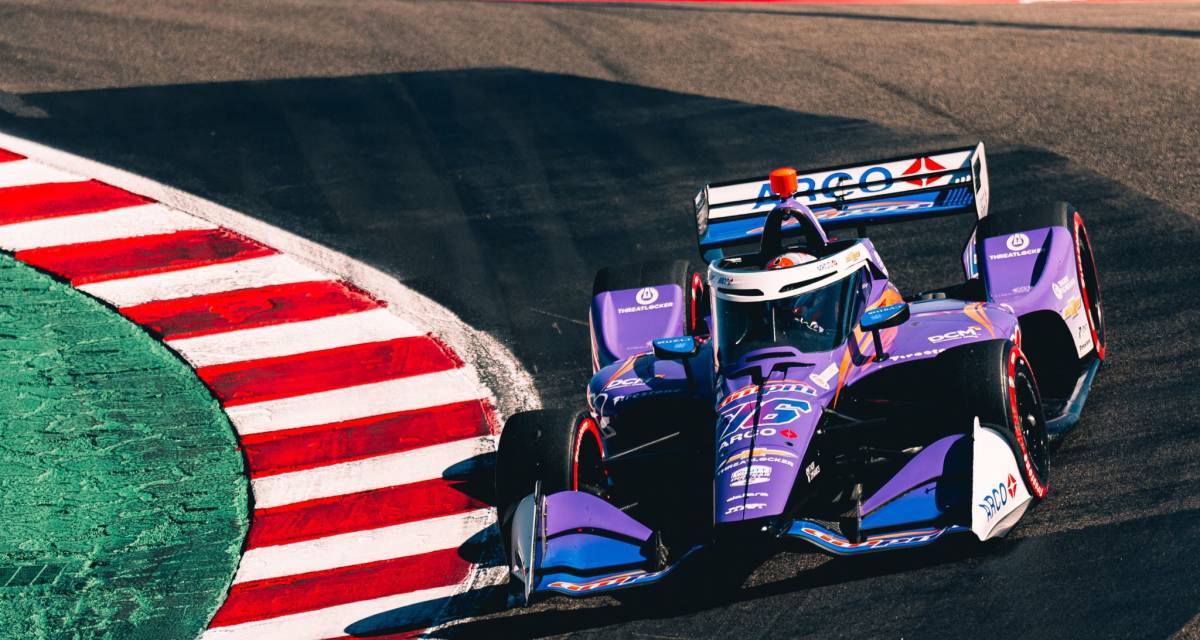IndyCar: el Juncos Hollinger Racing vio la bandera a cuadros en el cierre de la temporada en Laguna Seca