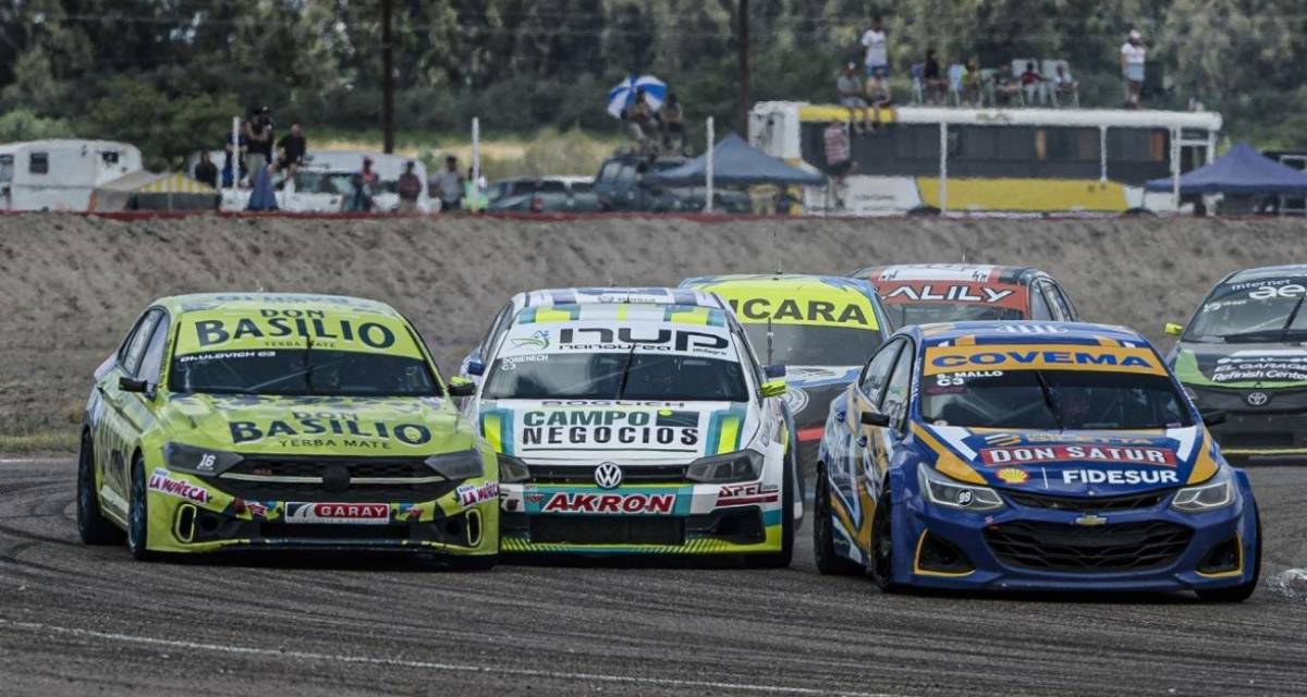 Canapino saca provecho en el historial del TN APAT en el autódromo de Mendoza