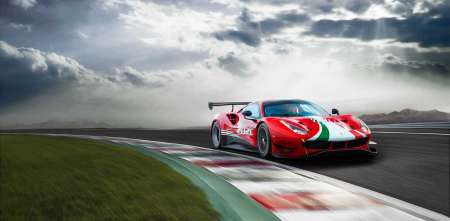 Ferrari presentó la 488 GT3 Evo 2020