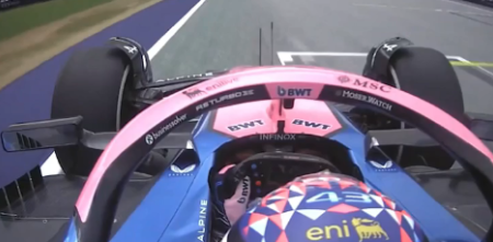 F1: ¡A bordo! Así fue la vuelta rápida de Colapinto en la FP1 del GP de Austria