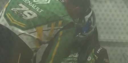 TC: ¡Buen compañero! El gran gesto de Chapur con Faín tras su golpe en el primer entrenamiento