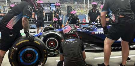 F1: ¿Lo había adelantado? Cuando Colapinto entró sin querer a los boxes de Alpine en el GP de Singapur 2024
