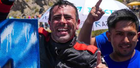 TC2000: la emotiva recepción de la gente de Junín a Ponce de León luego de su triunfo en “El Zonda”