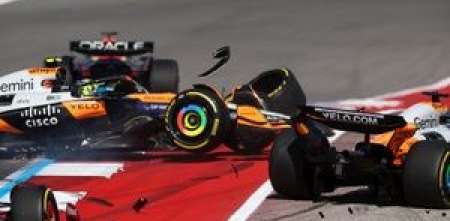 F1: Piastri le respondió a Norris y dio su postura sobre el toque del arranque en la Sprint del GP de Estados Unidos
