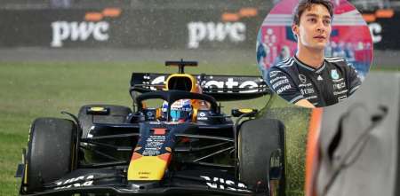 F1: Russell cuestionó el inicio del GP de México y aseguró que ello lo complicó: “Es una carrera de cortadoras de pasto”