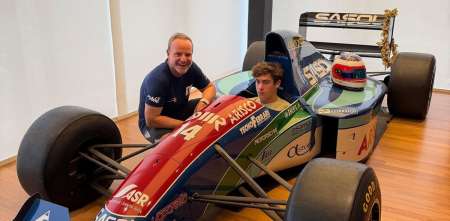 F1: el sentido posteo que Colapinto le dedicó a Barrichello antes del GP de Brasil: "De las mejores personas..."