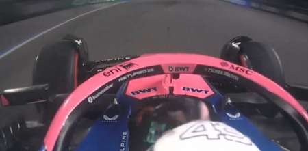 F1: la impresionante salvada de Colapinto en la FP2 del GP de Las Vegas