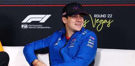 F1: la curiosa reacción de Colapinto a su pase a la Q2 en Las Vegas