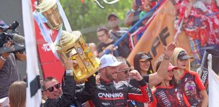 TC: así vivió Canapino la fiesta del Canning Motorsport