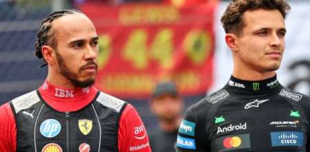 F1: Norris avisó que Hamilton “el mejor de todos los tiempos” y avisó: “En 2026 me gustaría tener más batallas con el”