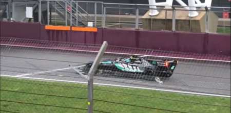 F1: ¡Brutal! Así rugió el W17 de Mercedes durante el filming day en Silverstone