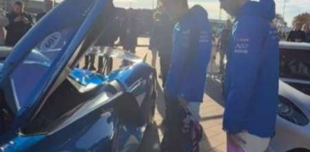 F1: el agradable intercambio entre Colapinto y Gasly luego de subirse a un súper deportivo de Alpine