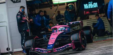 F1: Las inéditas imágenes que publicó Alpine del Shakedown