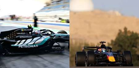 F1: Mercedes y Red Bull, con problemas en sus autos en Bahréin