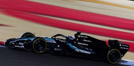 F1: Russell lideró el primer día de test en Bahréin; Colapinto entregó buenas sensaciones y fue noveno