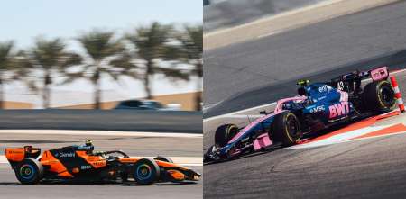 F1: Norris dominó la mañana del jueves en Bahréin, con Colapinto en el P7