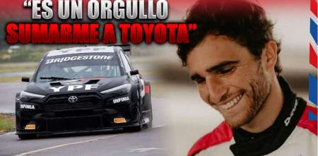 TC2000: Yankelevich, sobre ser piloto oficial de Toyota: "Es un orgullo, no me lo imaginaba"
