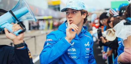 F1: ¡Hola Franco! Colapinto llegó al paddock del GP de Japón