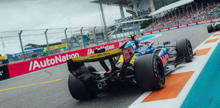 F1: el dato que igualó Franco Colapinto con su puesto 8 en el Gran Premio de Miami