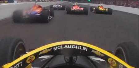 IndyCar: ¡Tremendo 4x1! McLaughlin y una increíble maniobra para saltar del quinto al primer lugar en las 500 Millas de Indianápolis