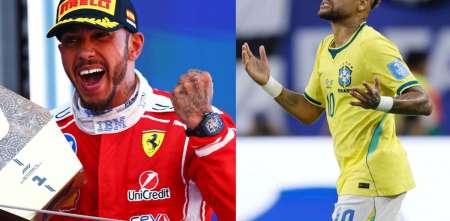 F1: el guiño de Neymar Jr. a Hamilton por el triunfo en el Mundial 2026 que despertó un ida y vuelta ameno en redes