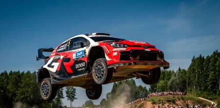 WRC: Sami Pajari consolidó su ventaja y se encamina a la victoria en el Rally de Estonia