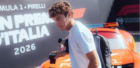 El problema que tuvo Colapinto en su llegada al GP de Italia de Fórmula 1