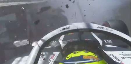 Duro accidente de Bearman antes de la Clasificación de la Fórmula 1 en Madring