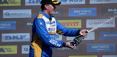 Franco Vivian le dedicó su podio en el TC2000 a Tulio Crespi: "Es un gran maestro del automovilismo argentino"