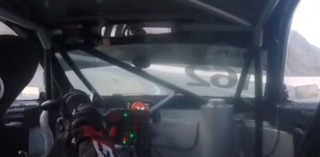 Así marcó Stang el nuevo récord en El Zonda