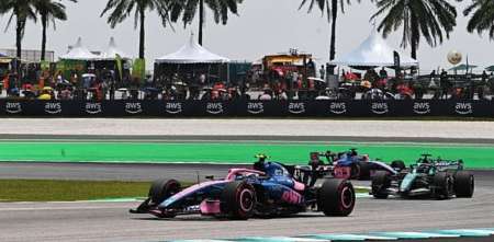 El contraste entre Colapinto y Gasly en el GP de Malasia