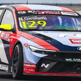 TCR World Tour: podio del Bebu Girolami en el cierre de la actividad para los argentinos en Zhuzhou