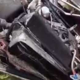 Top Race: así quedó el Corolla de Gastaldi tras el terrible accidente en Buenos Aires