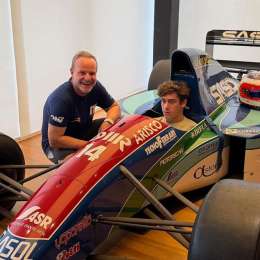 F1: el sentido posteo que Colapinto le dedicó a Barrichello antes del GP de Brasil: "De las mejores personas..."