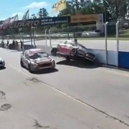 TN APAT: El peligroso accidente que conmocionó los boxes de Río Cuarto en la clasificación de la Clase 3