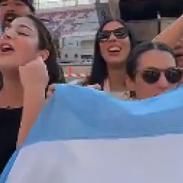 F1: los fanáticos argentinos ya esperan a Colapinto en el paddock de Qatar