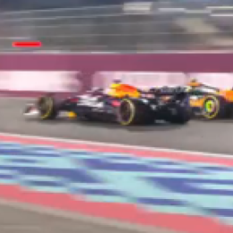 F1: así fue el ataque de Verstappen en la largada del GP de Qatar