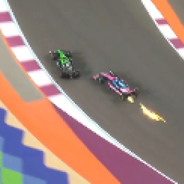 F1: la maniobra de Gasly que provocó el accidente con Hulkenberg en Qatar