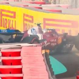 F1: el trompo y golpe de Hamilton en la FP3 de GP de Abu Dhabi