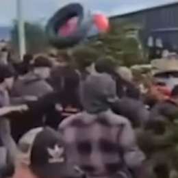 Lamentable: piñas, caos y violencia tras la final del Turismo Pista fueguino